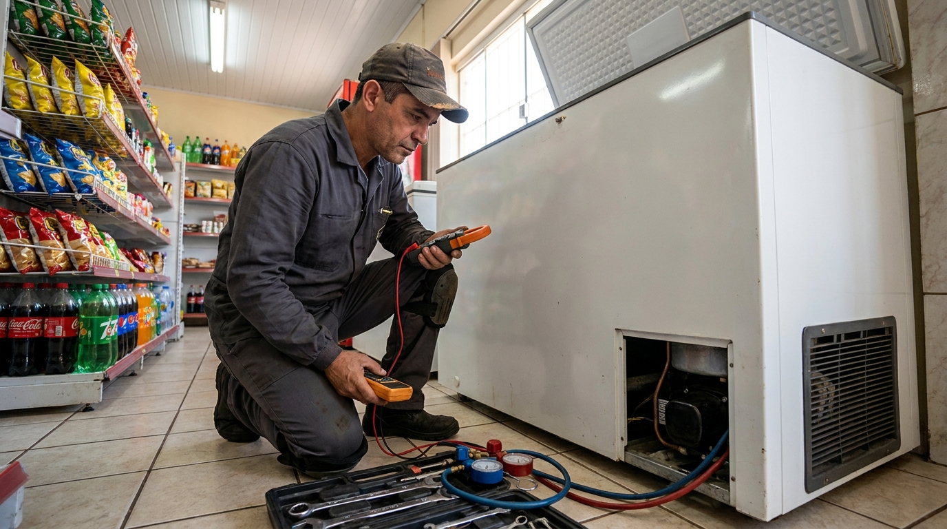 Recuperação de Refrigeração em Praia Grande‑SP